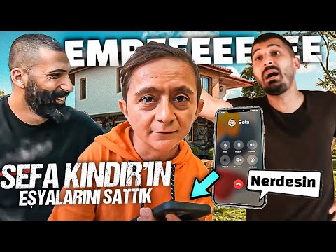 SEFA KINDIR 'IN EVİNDEKİ TÜM EŞYALARINI SATTIM ! KİRAYA VERDİM ! (ÇILDIRDI)