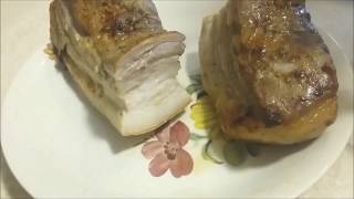 Сочная и нежная СВИННАЯ ГРУДИНКА в рукаве /Juicy and tender PORK BREAST in the sleeve Сочная и нежная СВИННАЯ ГРУДИНКА в рукаве /Juicy and tender PORK BREAST in the sleeve