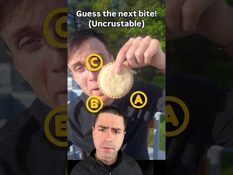 Can you eat the Uncrustable correctly? 🥟