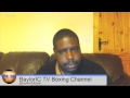 BaylorIC TV Boxing Channel Live Show 25/06/2015 #SmithRebrasse #Fielding...