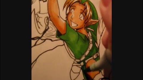 Copic Marker Tutorial (Link pt 2)