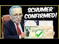 MAJOR BREAKING NEWS: SCHUMER ANNOUNCES NEW DEAL!! Social Security INCREASE 4th Stimulus Check Update