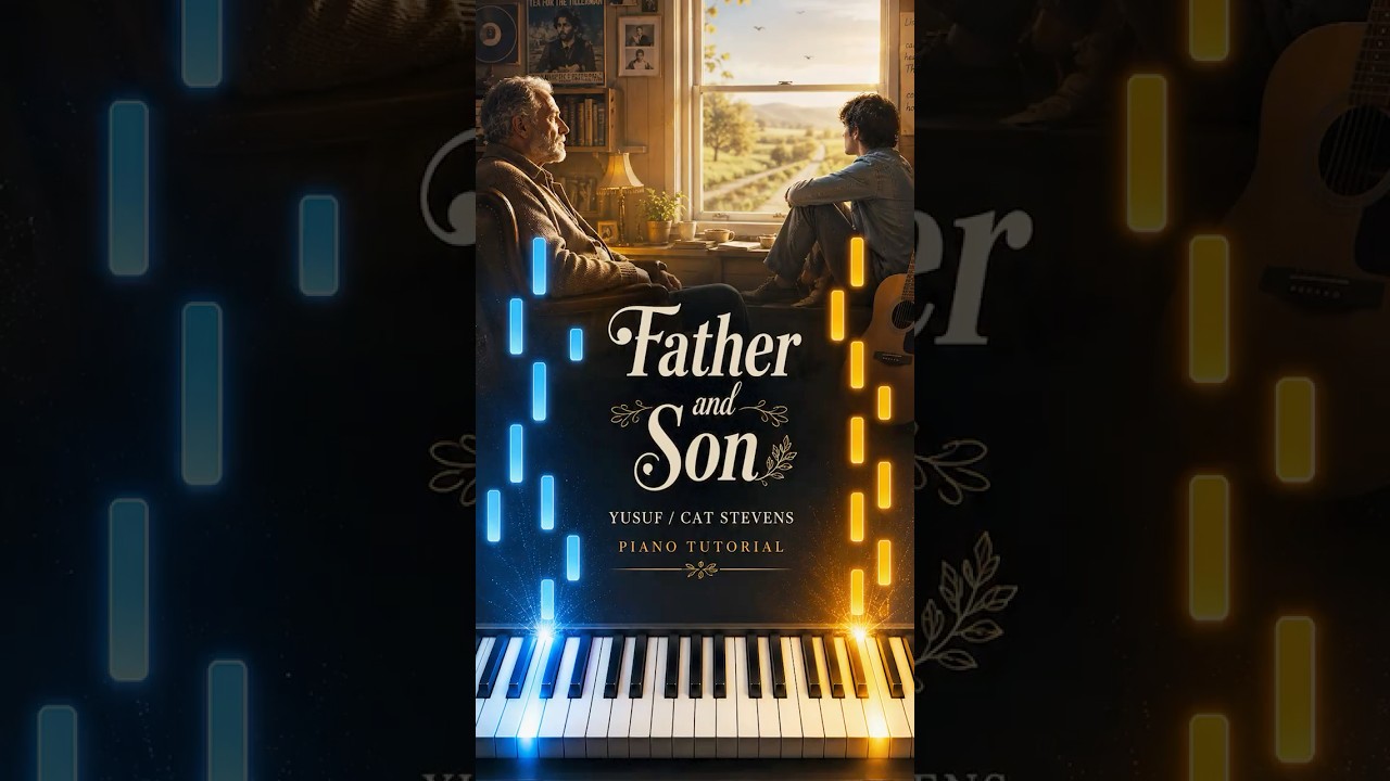 Yusuf Father And Son Piano Tutorial