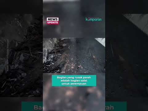 Video Masjid di Palestina Dirusak Pemukim Illegal Israel: Dicoret-coret sampai Dibakar