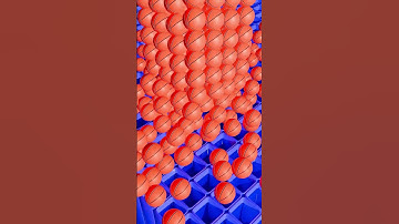 Amazing Oddly Satisfying 3D Video | ASMR #asmr #shorts #blender #3danimation #physics #3dart #3dloop