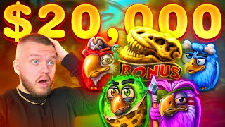 I SPUN IN A $20,000 SUPER BONUS ON PIROTS 2