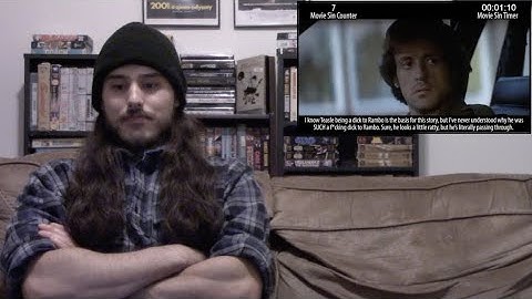 Reacting to Everything Wrong With First Blood in 13 Minutes or Less - CinemaSins