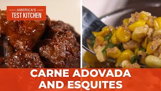 How to Make Carne Adovada and Esquites