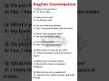 Daily English Conversation Practice #shorts #short #learnenglish #english