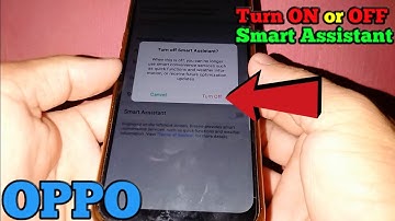 How to Turn ON or OFF Smart Assistant in OPPO A5s