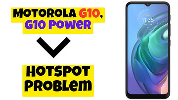 Hotspot Problem || How to solve hotspot problem || Hotspot not working issue Motorola G10, G10 Power