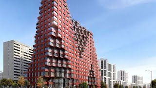 Прогулки по Москве. Новая достопримечательность. RED7. Дом М или W