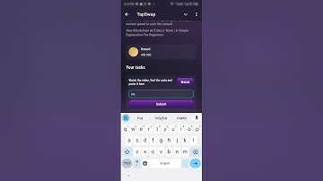 Tapswap today video code| Tapswap How Blockchain Actually Work Video.