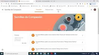 Tutorial Classroom: Enviar un mensaje al profesor o profesora comentarios y mails (6 de 9)