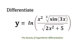 DIFFERENTIATING LOGARITHMIC FUNCTIONS