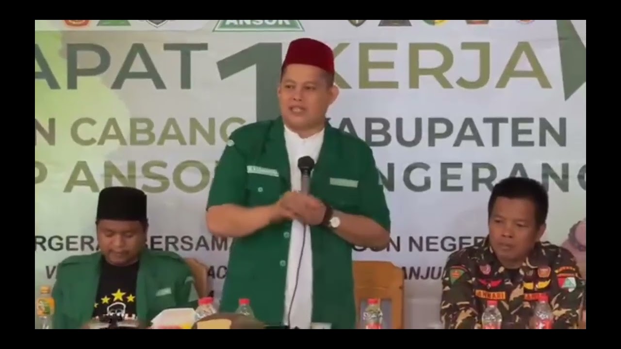 Rapat Kerja 1 Pimpinan Cabang Gerakan Pemuda Ansor Kabupaten Tangerang 🔥 #ansor #gpansor #banser 