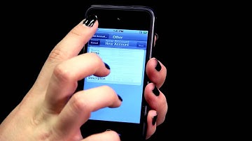 iPod Touch Questions : How to Change the Mailbox on the iPod