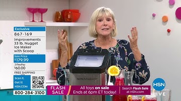 Improvements 33 lb. Nugget Ice Maker with Scoop