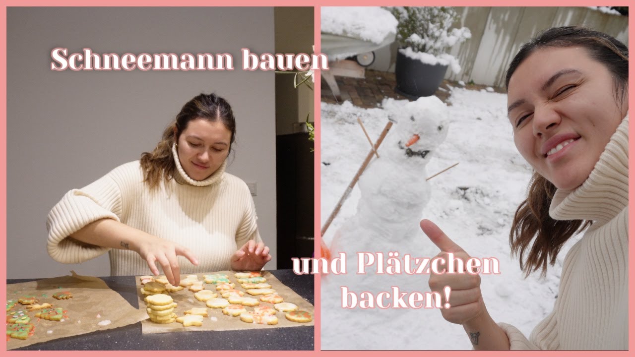 SCHNEEMANN BAUEN UND PLÄTZCHEN BACKEN! | 01.12.2023 | ANKAT