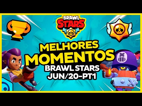 MELHORES MOMENTOS BRAWL STARS | JUNHO 2020 | #PT1| ‹ Nerd Vingador ›