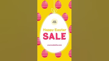 Free Happy Easter Instagram Story Video Template (Customizable) - FlexClip