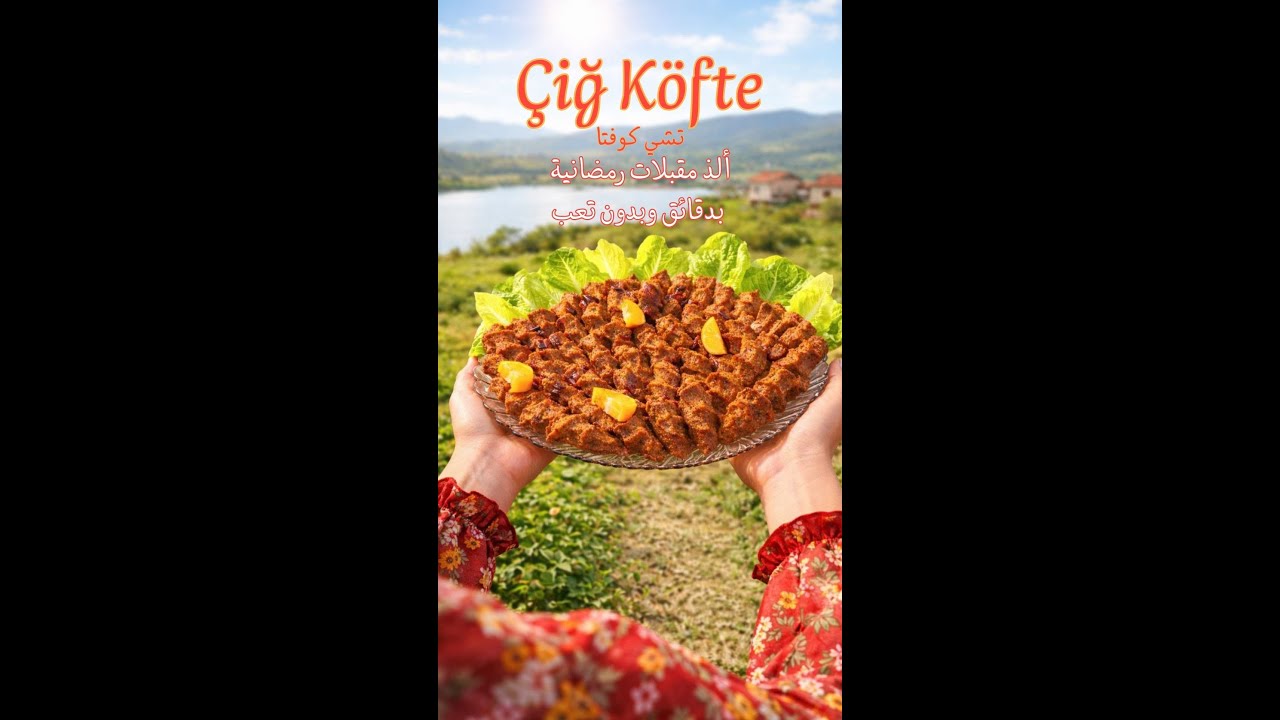  أين الزر 🤔؟!  التشي كوفتا التركية من ألذ واسرع مقبلات رمضان| Fast Turkish Çiğ Köfte