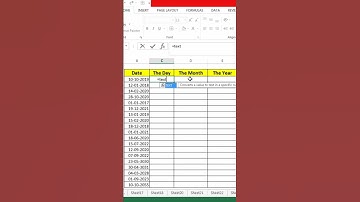Find Days, month and year in excel || text function 🕵️