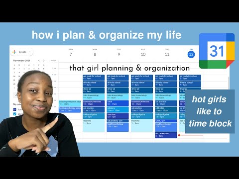 how i organize, schedule, & manage my time | HOW I ORGANIZE MY LIFE 2021 | simple,easy,& effective