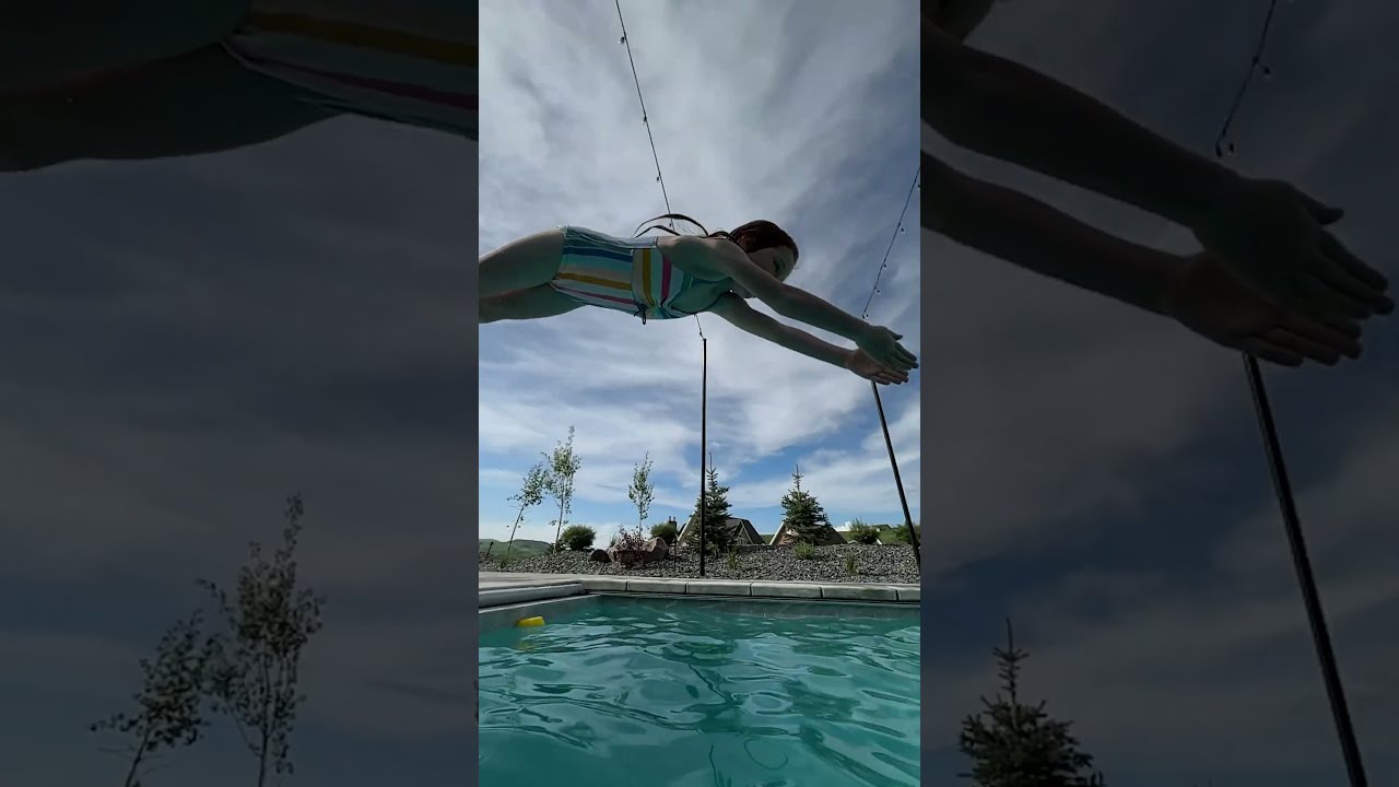 MERMAiD ADLEY Summer Pool Day With Adley Parents Doing Fun Tricks Flips Aforadley