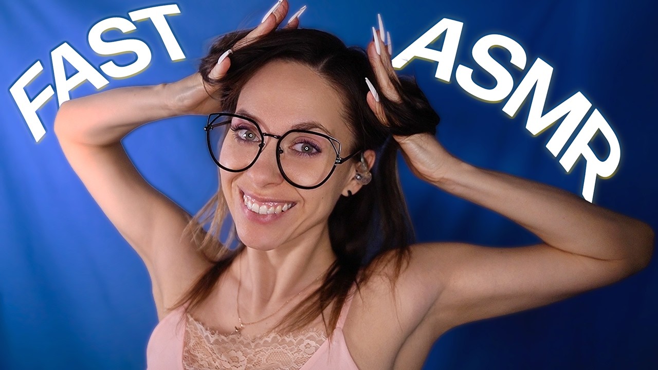 Fast & Aggressive Head Massage ASMR  mouth sounds #asmr #fastasmr