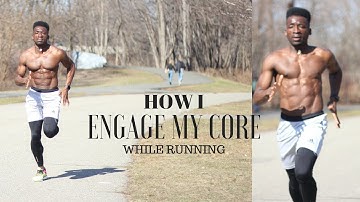 how I engage my core while running | run with your core