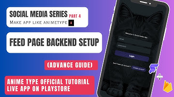 Connect feed page with backend | Firebase | No code app development | flutterflow social media app