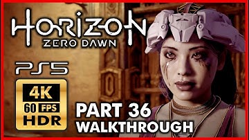 HORIZON ZERO DAWN [4K 60FPS PS5 HDR] Walkthrough Part 36 - FATAL INHERITANCE