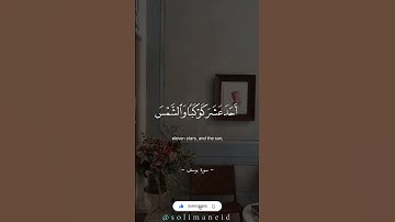 سورة يوسف الشيخ سيد سعيد