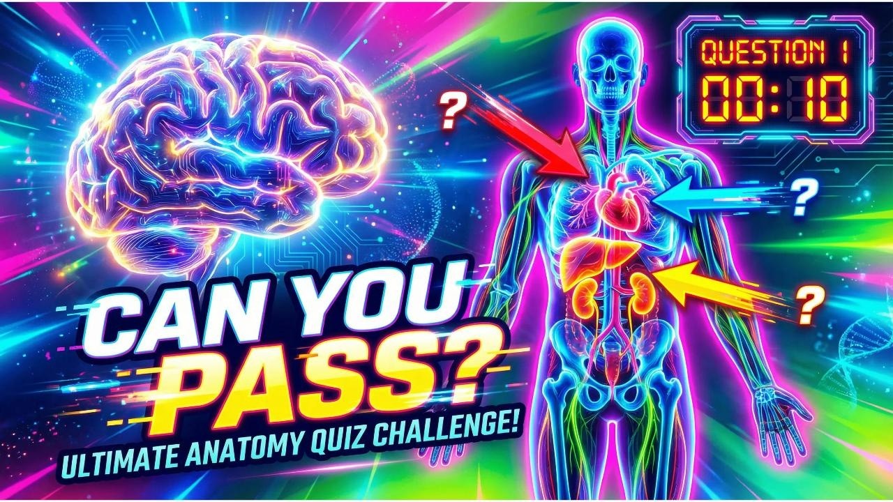 Can You Pass This Human Body Quiz? Take This Question Anatomy Quiz ...