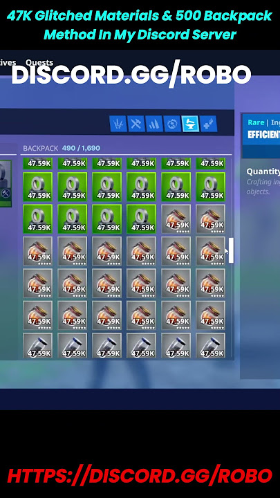 Save The World 47K Glitched Materials #fortnite #stw #savetheworld