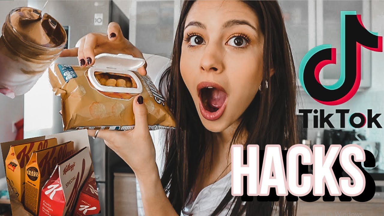 TESTEI FOOD HACKS DO TIKTOK E.... OMG