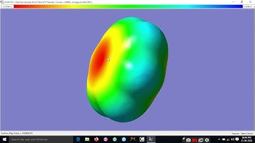 GAUSSIAN09w (Electrostatic potential maps)