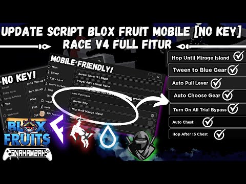 UPDATE ] BLOX FRUIT SCRIPT OP NO KEY!, RACE V4