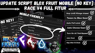 Script Blox Fruits Roblox! AUTO RACE V4 MOBILE