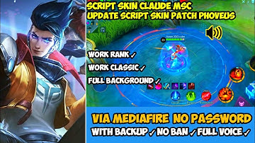 Script Skin Claude MSC Mightiest | Full Effect | With Voice | No Password Patch Phoveus