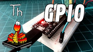 Programming an ESP32 NodeMCU with MicroPython: Basic GPIO Input and Output