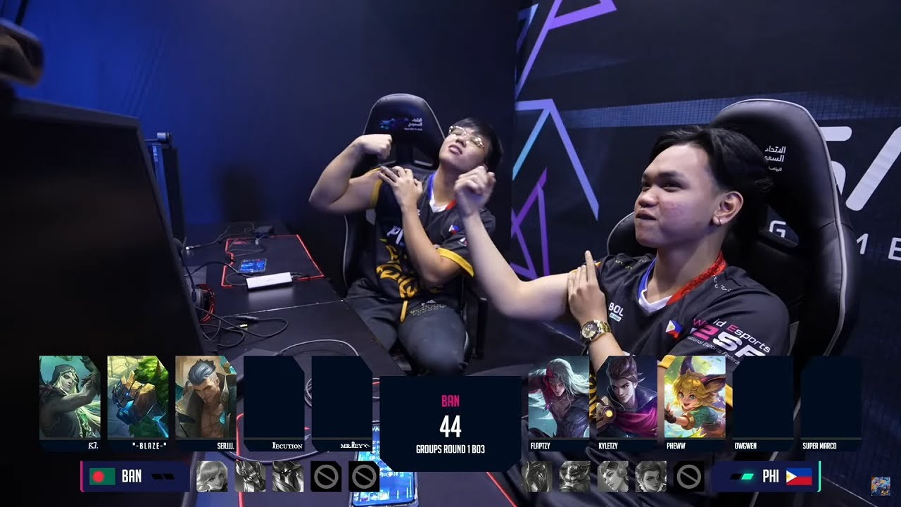 PHEWWW JOY KYLETZY ALPHA SAVAGE SUPERMARCO CLAUDE | PHILIPPINES VS BANGLADESH GAME 2