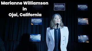Marianne Williamson in Ojai, California | 3/2/2024