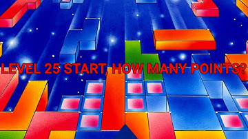 How Many Lines Can I Get With A Level 25 Start? | tetris.com/play-tetris