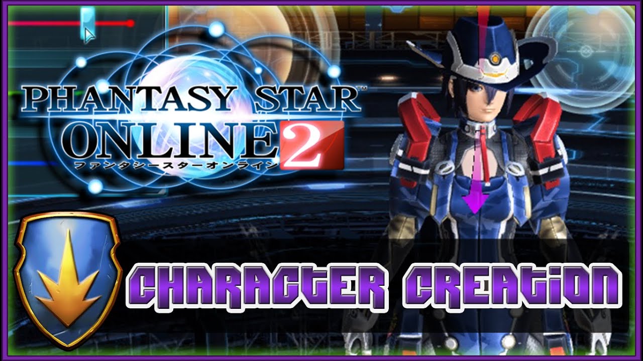 phantasy star online 2 character creation