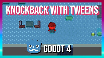 Knockback Effect using Tween Animation for CharacterBody2D Player ~ Godot 4 Tutorial