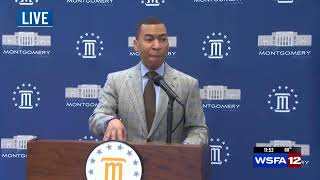 Montgomery mayor holds monthly briefing