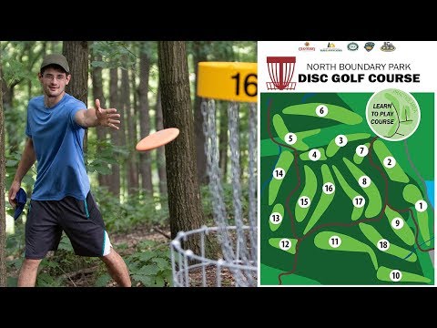 north-boundary-disc-golf-complex-final-9---course-review,-playthrough