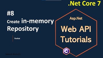 Part 8 Creating in memory repository Web/REST API || Asp.Net Core Web API Tutorials C#